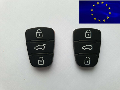 MACHSWON 3 Tasti Telecomando Chiave Fob Gomma Ricambio Per Kia - Foto 7
