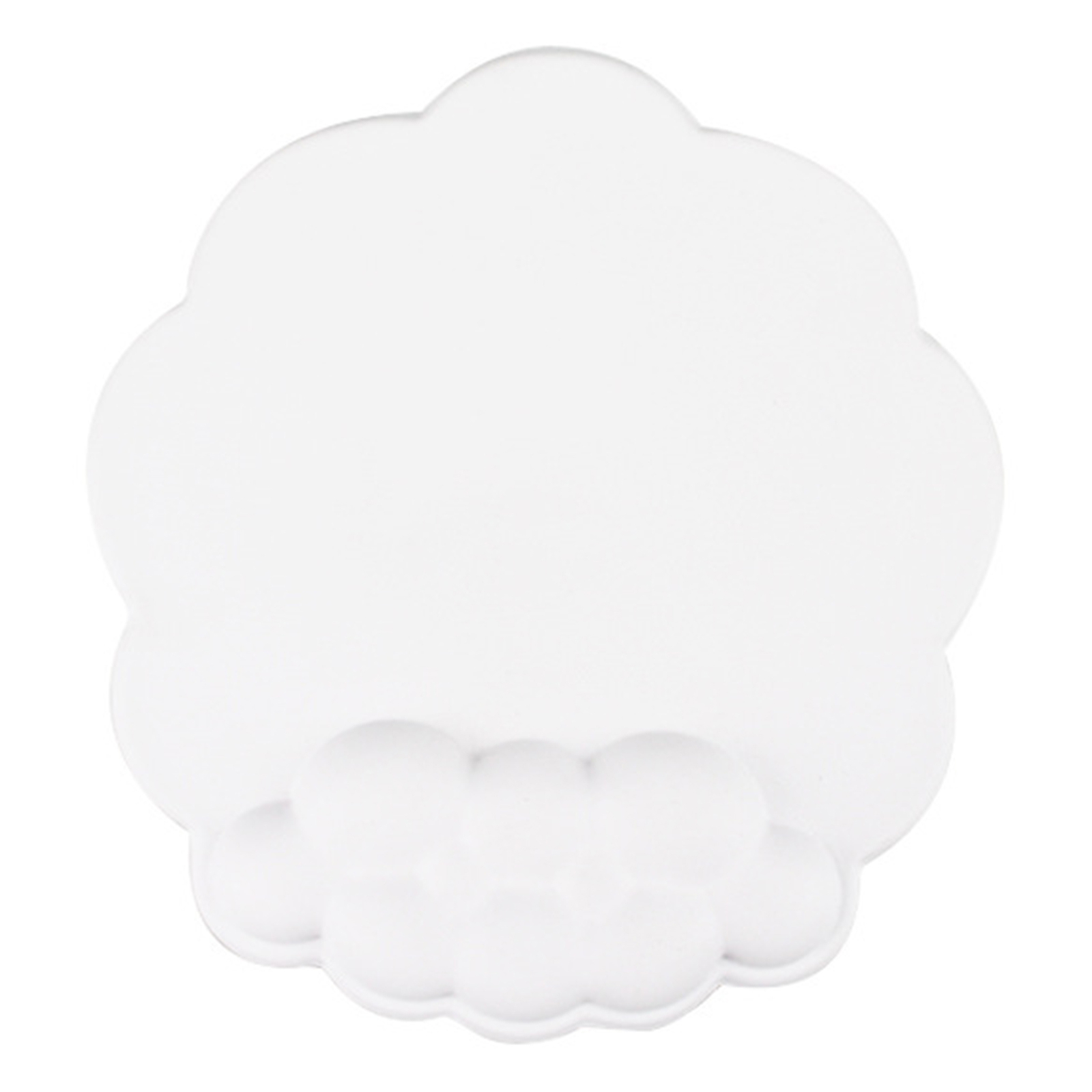 Ergonomic Cloud-Shaped Mouse Pad with Wrist Support for Office Use  -image