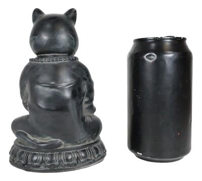 彫刻・オブジェ TIDE Pillow Cat Figure Sculpture Lamp TIDE Gift (Original Cat Authentic, Black and White