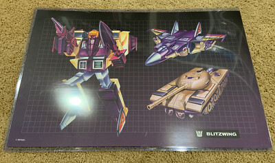 Transformers Vintage BLITZWING 1985 G1 Artwork IDW Portfolio 2019 New 11x17