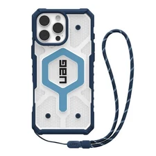 UAG iPhone 16 Pro Max Case 6.9" Pathfinder Clear Blues + Lanyard Blues Bundle