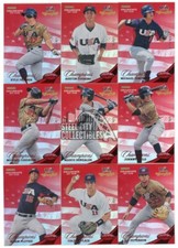 2013 Panini Certified USA Baseball Champions Red /499 Assorted 35 Count Lot