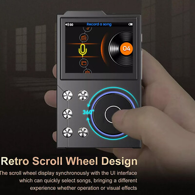Bluetooth MP3 HiFi Player Lossless DSD High Resolution Digital Music Audio