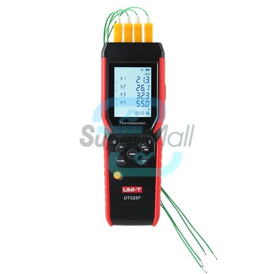 UNI-T UT325F Smart Digital 4Ch Thermocouple Thermometer Bluetooth APP Control