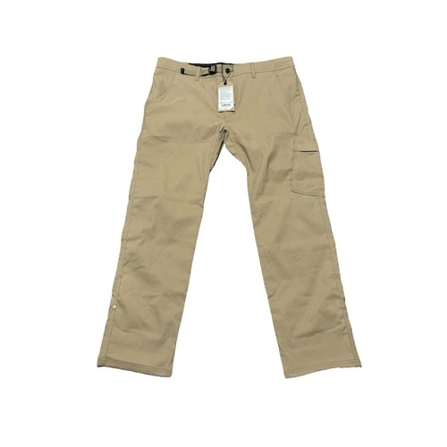 Pantalon De Randonnée Convertible PRANA Halle - Taille 14 - Vert Olive - Occasion Comme Neuf