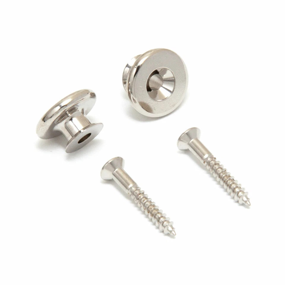 Gotoh EP-B3 Large / Oversized Strap Buttons Set of 2 (Nickel)