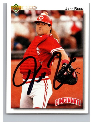 1992 Upper Deck - #299 Jeff Reed Signed Auto Autograph | eBay