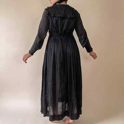 black hawaiian dress Mid Length Slip Black Hawaiian Dress main image 1