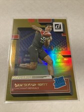 2022 Donruss Premium Gold Press Proof Rookie #378 Cam Taylor-Britt Rc Bengals