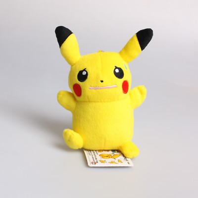 Embarrassed Pokemon Banpresto Pikachu embarrassed Pokemon Plush Toys Soft Mascot Doll Key ...