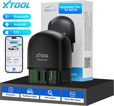 XTOOL AD20 BT OBD2 Diagnostic Scanner Bi-directional Code Reader for Android/IOS