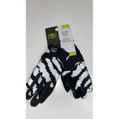 NWT Athletic Works Football Sticky Receiver Gloves with Silicone Grip