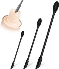 Teigschaber Silikon Klein, Hitzebeständig Mini Silikon Teigspachtel Schmal Mit L