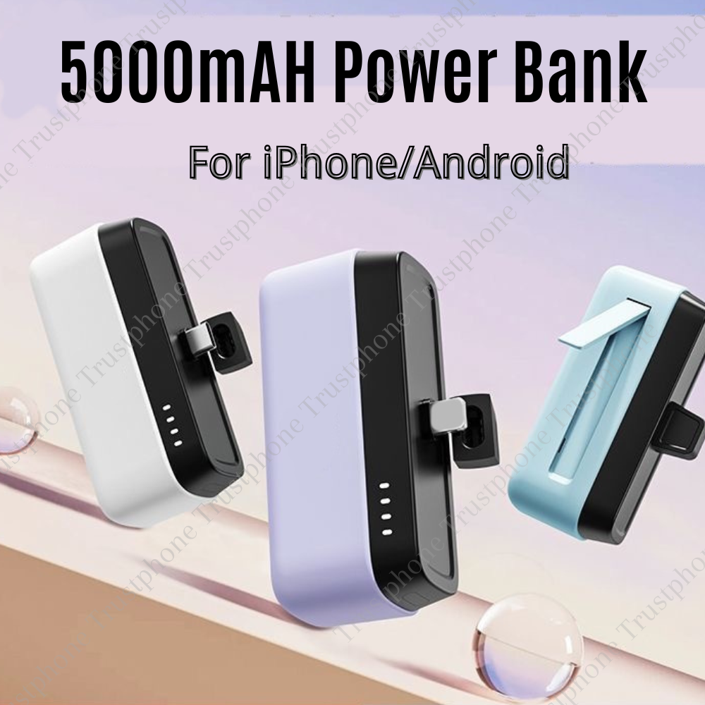 5000mAh 2.1A Portable Power Bank For Android iPhone Mini Pocket Battery Charger-image