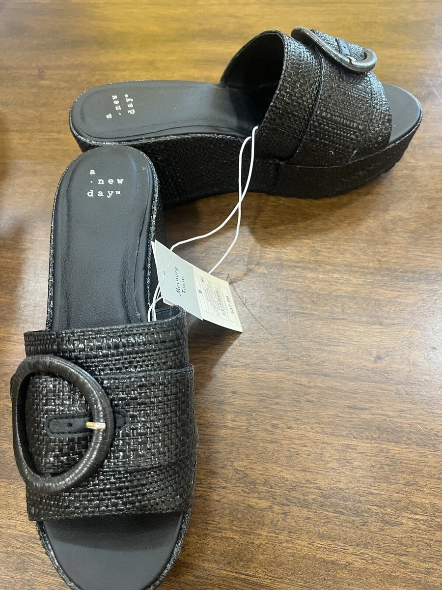 Platform foam sandals sale