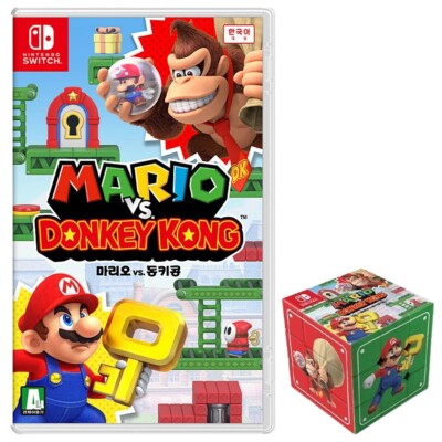 Switch Mario vs. Donkey Kong + Rubik's Cube [Korean English Multi Language]