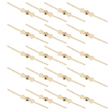 200pcs Clips Chandelier Crystal Prisms Clips Chandelier Crystals Fastening Clips