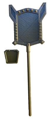 Visionaries 1987 CUSTOM Power Staff & Chest Shield for Spectral Knight - Leoric