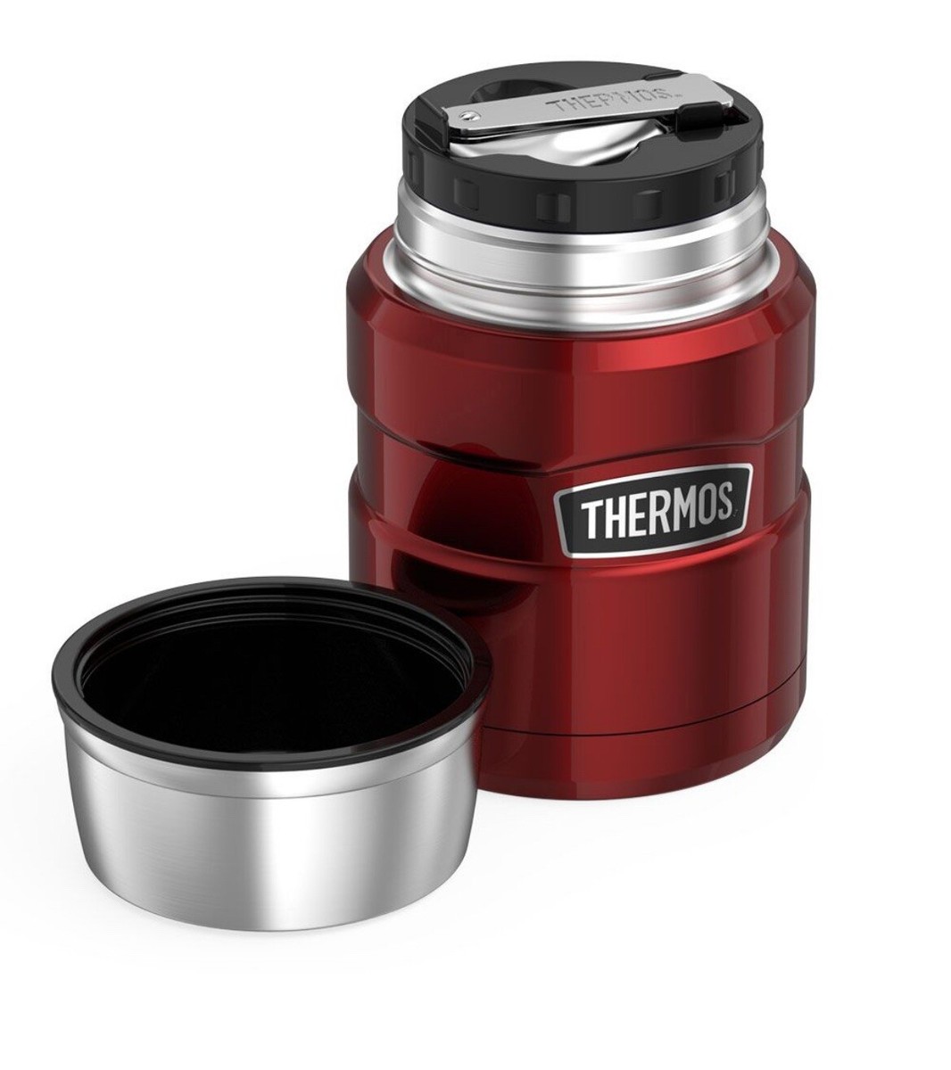 Thermos Stainless King Food Flask, Raspberry, 470 ml UK