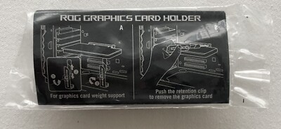 Asus ROG Grafikkartenhalter Grafikkartenhalterung ROG GPU Holder 13MB15X0M03011