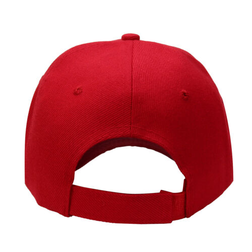 GROSSHANDEL 12 Stück klassische einfache Baseballkappe Mütze verstellbare Größe einfarbig - Bild 3 von 37