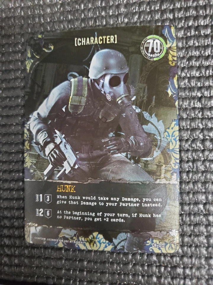 Resident Evil Deck Building Game Rare 7 Card Promo Pack of PR & CH Characters - Image 3 of 4