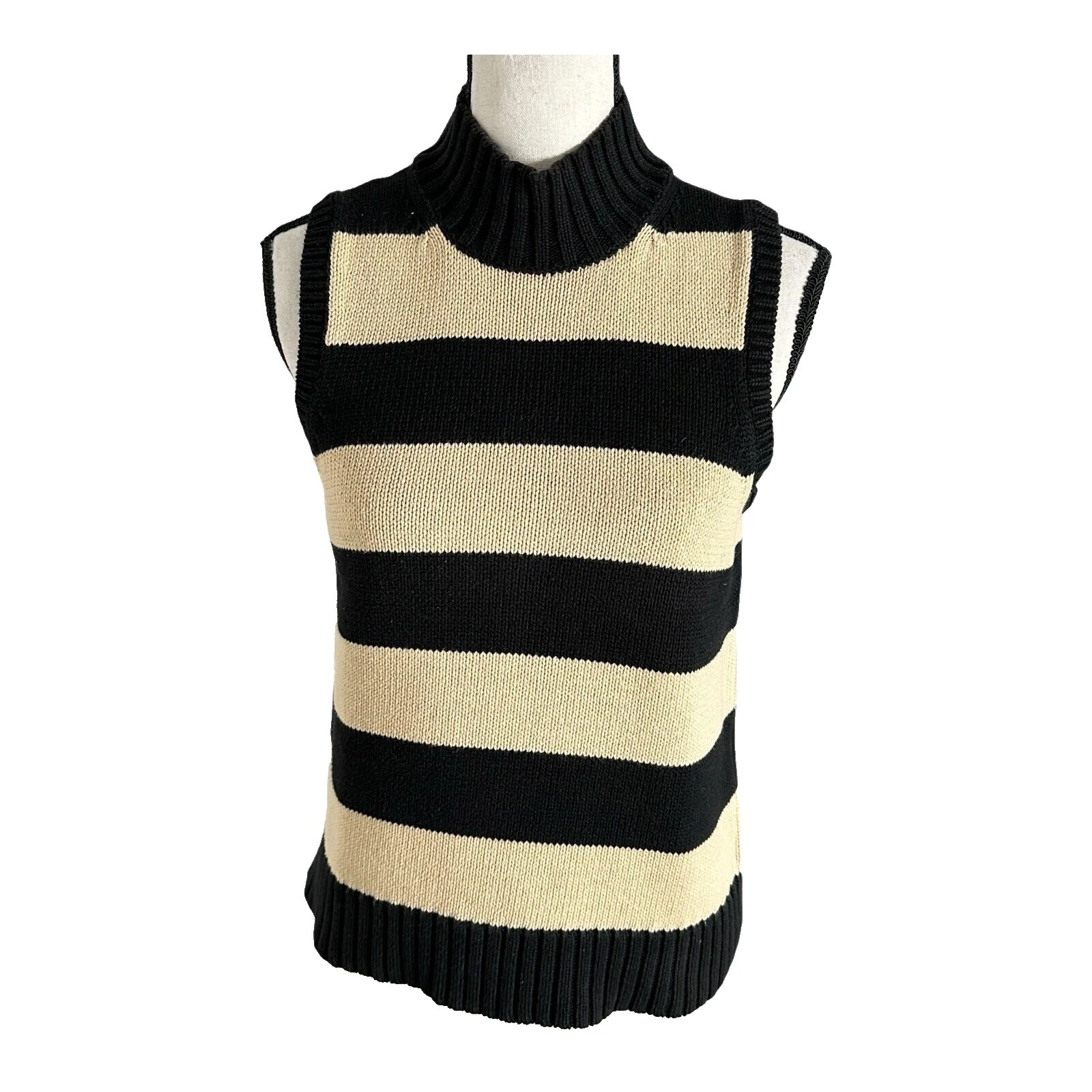 Suéteres de rayas de algodón Evan Picone para Mujeres