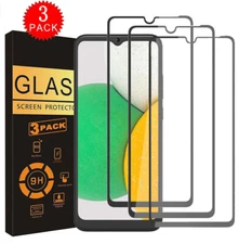 3X Full Cover Tempered Glass Screen Protector For Samsung Galaxy A31 A41 A51 A71