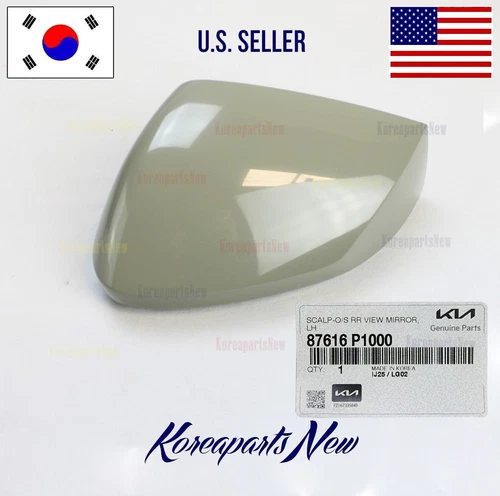 Mirror Scalp COVER Cap Left DRIVER Side 87616P1000 ⭐OEM⭐ Kia Sportage 2023-2025