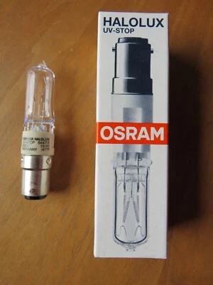 GARANTIZADO AUTÉNTICO OSRAM HALOLUX CERAM B15d 75W 64473 KL ¡CLARO REGULABLE!!
