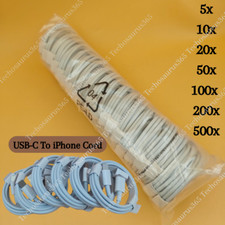 Wholesale Lot USB C Fast Charger Cable 20W PD Type C Cord For iPhone 14 13 12 11