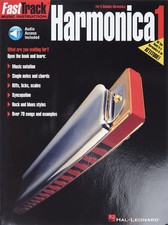 FastTrack Harmonica Method - Book 1 for Diatonic Harmonica Beginners by Blak...