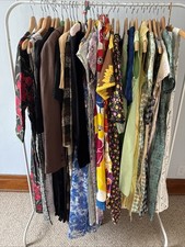 Lot of 29 Vintage 1940s 1950s 1960s Women's Clothing Lot Dresses