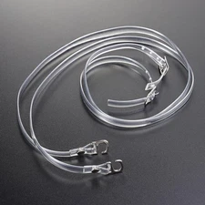 Add on Ankle Straps for Heels Clear Invisible Shoe Adjustable Replace