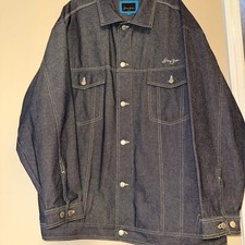 Sean John Jean Denim Jacket Men XL Oversized ...