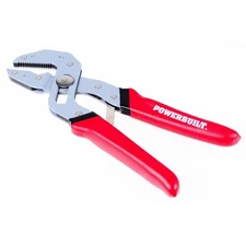 Powerbuilt 7-Inch Self-Adjusting Pliers, Spring Loaded One Hand Power Grip, A...