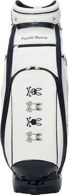 PSYCHO BUNNY Golf Men's Caddy Bag ORIGINAL SP 9 x 46 inch 4.8kg