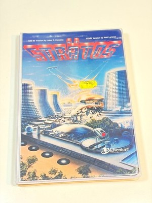 Stratos Atari TRS-80 Kassettenspiel Vintage Retro Selten Computer Software
