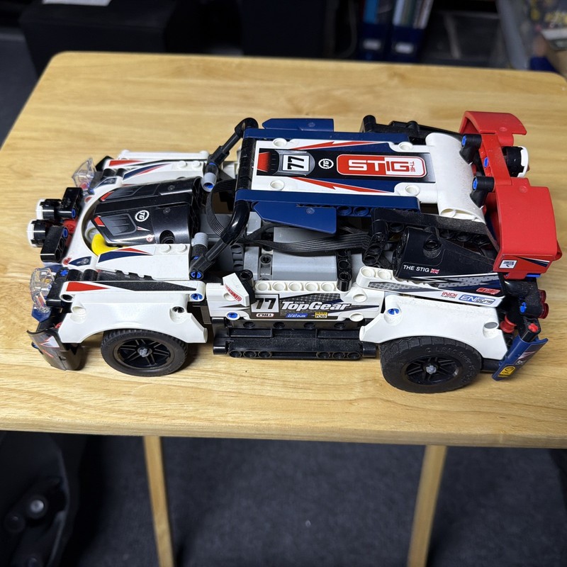 LEGO Technic Top Gear Rally Car 42109 App-Controlled with instructions no box