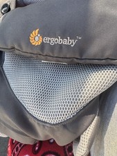 Ergobaby 360 Cool Air Breathable Mesh 4 Position Baby Carrier in Carbon