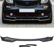 Für Smart 453 Fortwo Coupe&Cabrio 2014- Frontspoiler Unterteil Schwarz