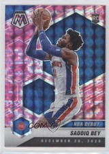 2020-21 Panini Mosaic NBA Debut Pink Camo Mosaic Prizm Saddiq Bey #276 0w03