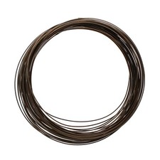 7 Yards Non Tarnish Vintage Bronze 18 Gauge HALF Round Wrapping Wire