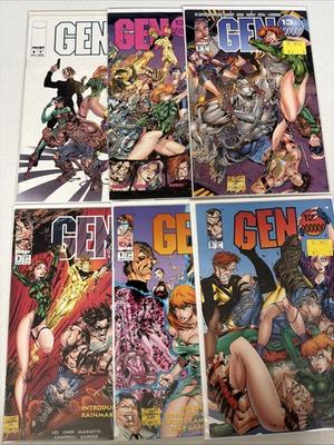 #ad Gen 13 #0 1 2 3 4 5 1994 Original Series Image Jim Lee Campbell VF NM *U16 $19.99