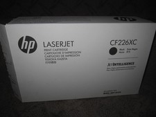 HP CF226XC Black Toner Cartridge Genuine 26X LaserJet 402 MFP M426 CF226X