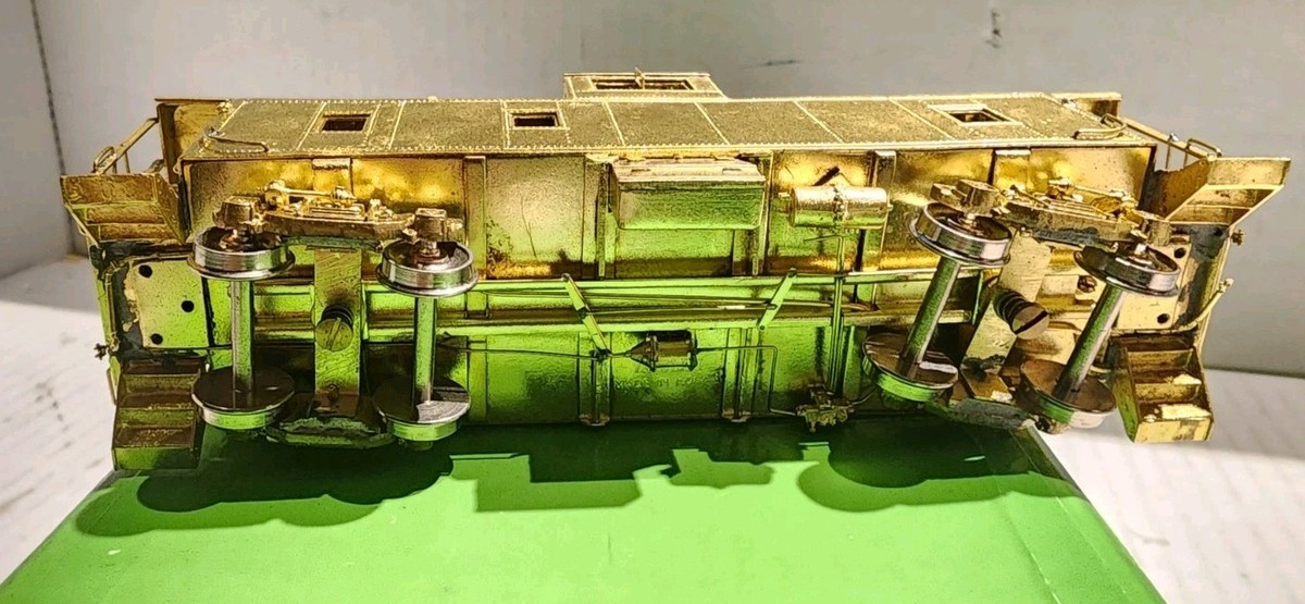 Overland Models HO Scale CA-7 Brass Caboose Union Pacific | eBay