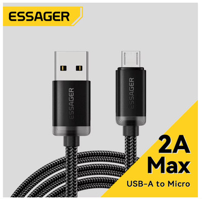 Essager USB-A-Micro Kabel 2A Schnelllade Ladekabel Datenkabel für Xiaomi Realme