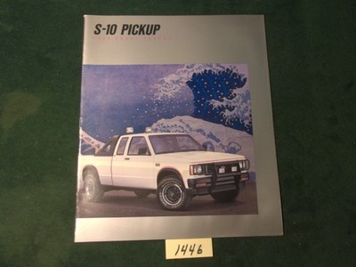 MINT 1988 Chevrolet S-10 Pickup Original Dealer Sales Brochure  ~  #1446