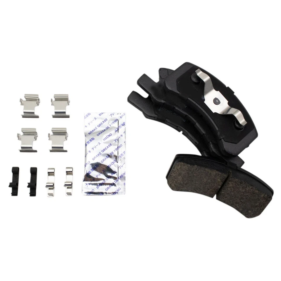 Kit de pastillas de freno y rotores delanteros de cerámica para Mitsubishi Mirage G4 2017-2020 Foto 4 de 4