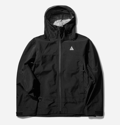 Nike ACG Misery Ridge Storm-FIT ADV GORE-TEX Rain Jacket Outdoors Black Sz M NWT
